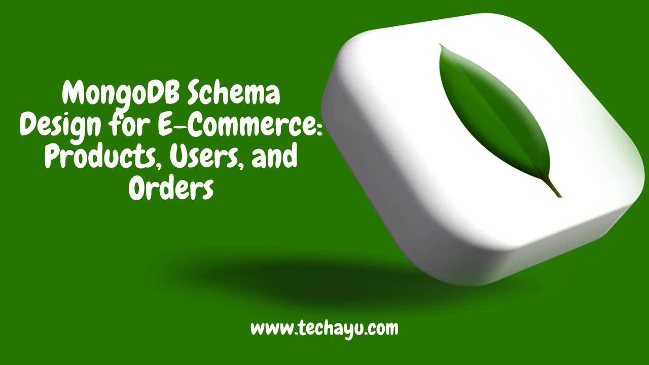 MongoDB Schema Design for E-Commerce
